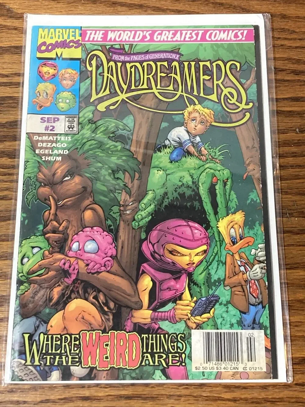 Daydreamers #2 Marvel | Howard the Duck Man-Thing